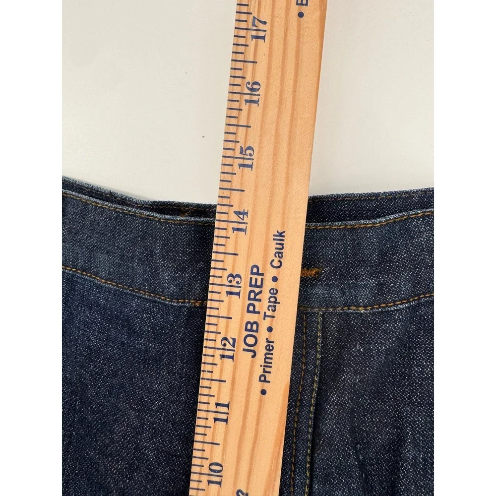 Y2K Rocawear Mens Jeans‎ 42x34 Baggy Wide Leg Straight Fit Embroidered Pockets